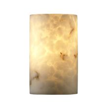 2 Light Faux Alabaster Outdoor Wall Sconce from the LumenAria Collection