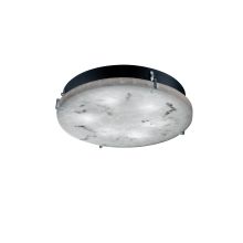 LumenAria Collection 12" Round Clips LED Flush-Mount/Wall Sconce