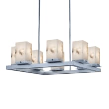 LumenAria 8 Light 25" Wide LED Outdoor Chandelier