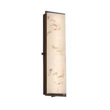 LumenAria 24" Tall LED Outdoor Wall Sconce from the Avalon Family