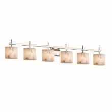 LumenAria 6 Light 52" Wide Bathroom Vanity Light