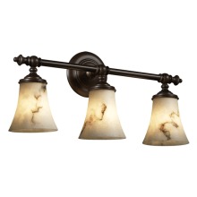 LumenAria 22.75" Tradition 3 Light Bathroom Vanity Light