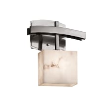 LumenAria 11" Tall Wall Sconce with Rectangle Shade