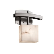 LumenAria 11" Tall LED Wall Sconce with Rectangle Shade