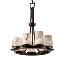 LumenAria 9 Light 1 Tier Chandelier