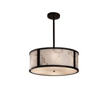 Lumenaria 18" Wide Tribeca LED Drum Multi Light Pendant