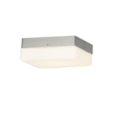 Fusion 7" Wide LED Flush Mount Square Ceiling Fixture