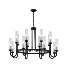 Anchor 16 Light 43" Wide Taper Candle Chandelier - Bulb Included