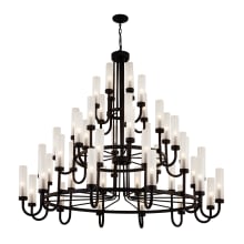 Anchor 48 Light 61" Wide Taper Candle Chandelier - Bulb Included