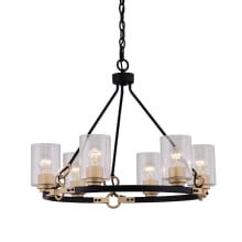 Richmond 6 Light 26" Wide Ring Chandelier