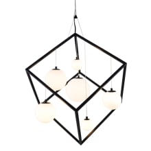 Pixie 6 Light 22" Wide Chandelier