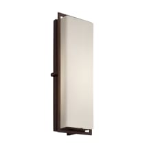 Fusion 18" Tall LED Outdoor Wall Sconce