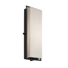 Fusion 18" Tall LED Outdoor Wall Sconce