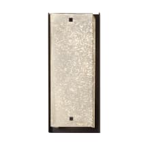 Fusion 2 Light 24" Tall LED Outdoor Wall Sconce with Mercury Shades