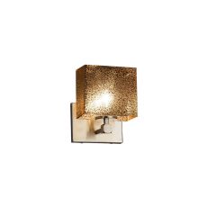 Fusion 6" Tetra 1 Light LED ADA Compliant Mercury Glass Wall Sconce