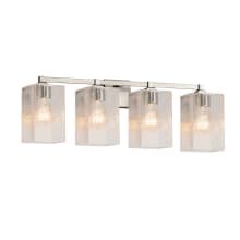 Fusion 4 Light 31" Wide LED Bathroom Vanity Light