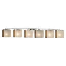 Regency 6 Light 50-1/2" Wide Bathroom Vanity Light