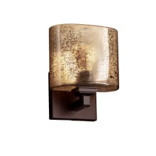 Fusion 6.5" Regency 1 Light ADA Compliant Mercury Glass Wall Sconce