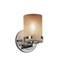 Atlas Single Light 5" Wide Bathroom Sconce