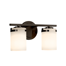 Atlas 2 Light 13-3/4" Wide Bathroom Vanity Light