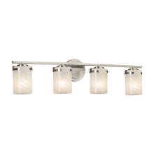 Atlas 4 Light 31-1/2" Wide Integrated 3000K LED Bathroom Vanity Light