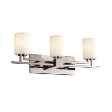 Fusion 26.6" Aero 3 Light Bathroom Vanity Light