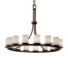 Fusion 15 Light 1 Tier Chandelier