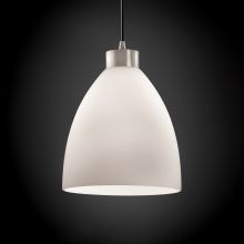 Fusion 1 Light Full Sized Pendant with Rigid Stem Kit and Short Tapered Cylindrical Shade