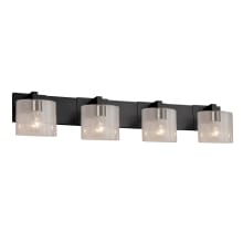 Fusion 4 Light 35" Wide LED Bathroom Vanity Light