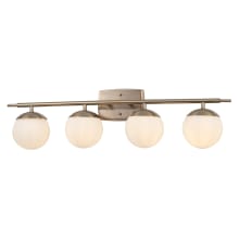 Fusion 4 Light 32" Wide Bathroom Vanity Light from the Fusion Epoch Series