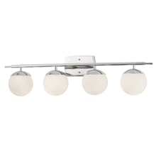 Fusion 4 Light 32" Wide Bathroom Vanity Light from the Fusion Epoch Series