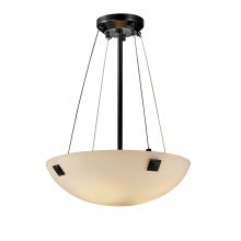 Fusion 18" Round Bowl LED Pendant