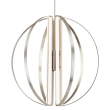 Liv 4 Light 36" Wide LED Globe Chandelier - Bulb Included