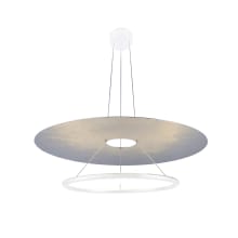 Helios 24" Wide LED Ring Chandelier - Bulb Included