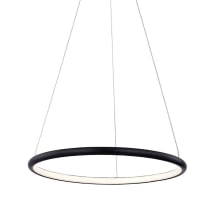 Circola 25" Wide 3000K LED Suspension Pendant