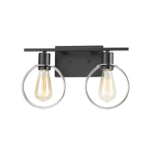 Volta 2 Light 15" Wide Bathroom Vanity Light