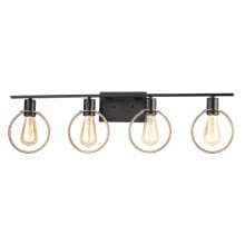 Volta 4 Light 33" Wide Bathroom Vanity Light