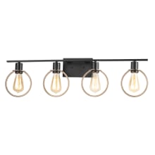 Volta 4 Light 33" Wide Bathroom Vanity Light