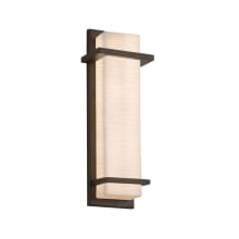 Porcelina 14" Tall LED Outdoor Wall Sconce