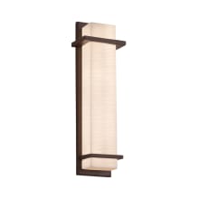 Porcelina 20" Tall LED Outdoor Wall Sconce