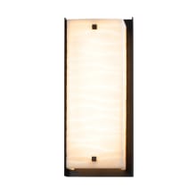 Porcelina 2 Light 24" Tall LED Outdoor Wall Sconce