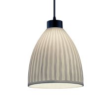 Porcelina 10.5" Tapered Cylinder Pendant