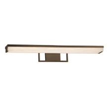 Elevate 30" Wide Integrated LED Bath Bar - with Porcelina Shade