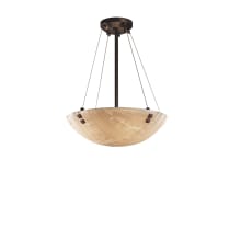 Porcelina 3 Light 21" Wide Pendant