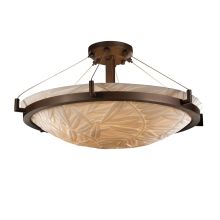 Porcelina Collection 27" Round Semi-Flush Ceiling Fixture