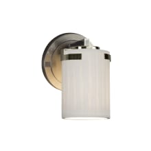 Limoges Single Light 5" Wide Integrated 3000K LED Bathroom Sconce with Waterfall Translucent Porcelain Shade