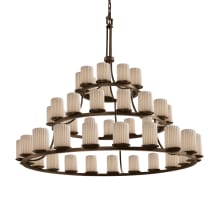 Limoges 45 Light 3 Tier Chandelier