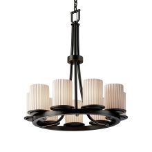 Limoges 9 Light 1 Tier Chandelier