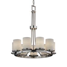 Limoges 9 Light 1 Tier Chandelier