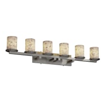 Alabaster Rocks 6 Light Vanity Light